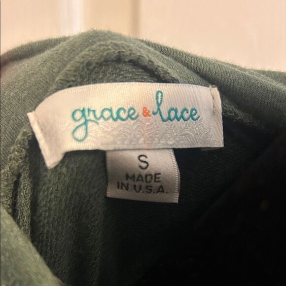Grace & Lace Olive Green Apparel A - Picture 2 of 7